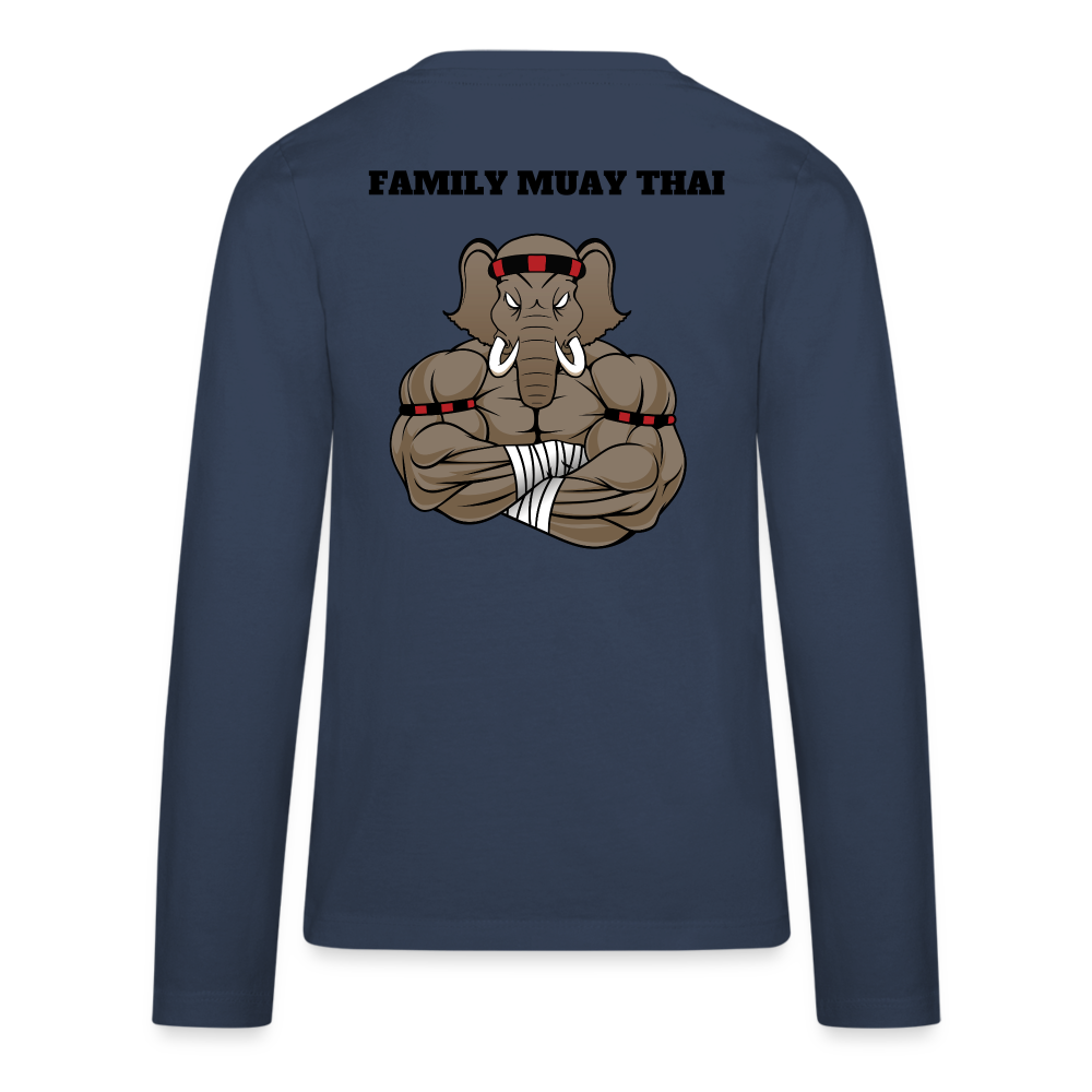 Teenagers' Premium Longsleeve Shirt - navy