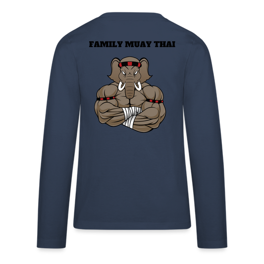 Teenagers' Premium Longsleeve Shirt - navy