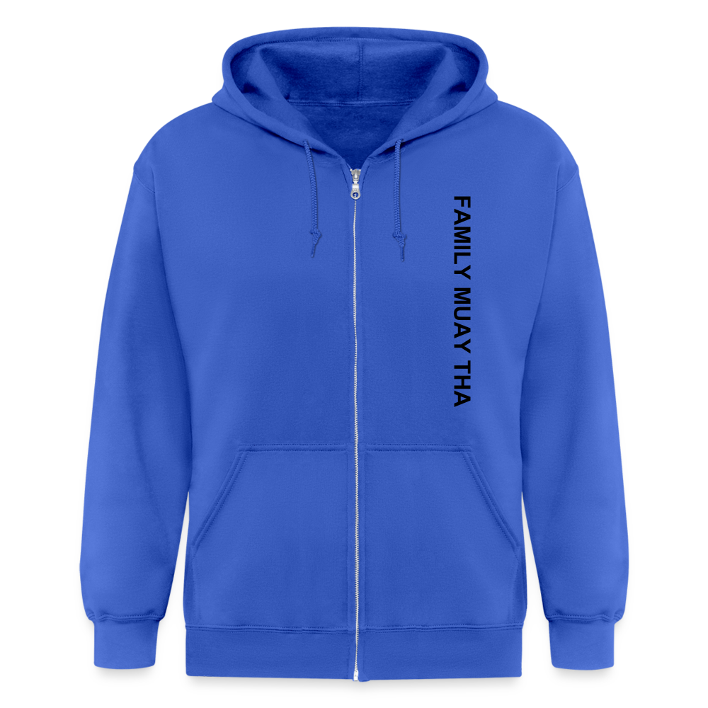 Men’s Heavyweight Hooded Jacket - royal blue