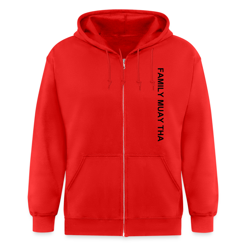 Men’s Heavyweight Hooded Jacket - red