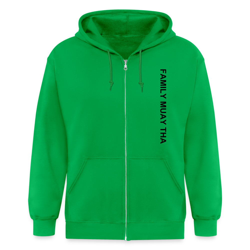 Men’s Heavyweight Hooded Jacket - kelly green
