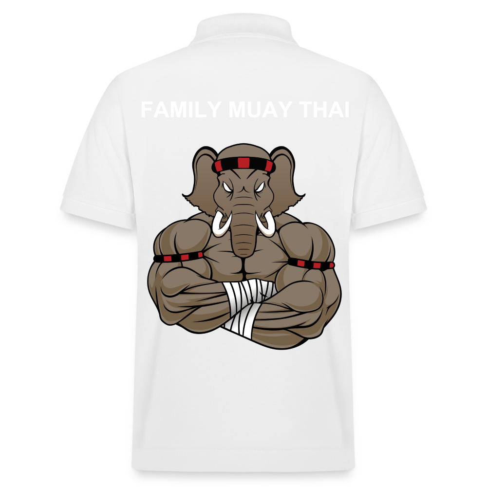 College Sweat Jacket - white