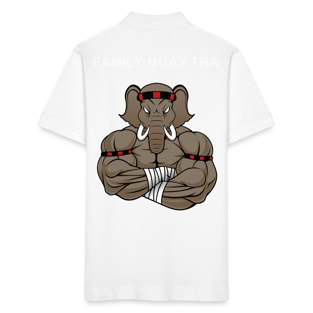 College Sweat Jacket - white