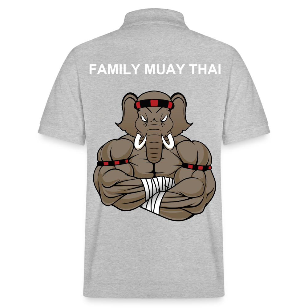 College Sweat Jacket - heather grey