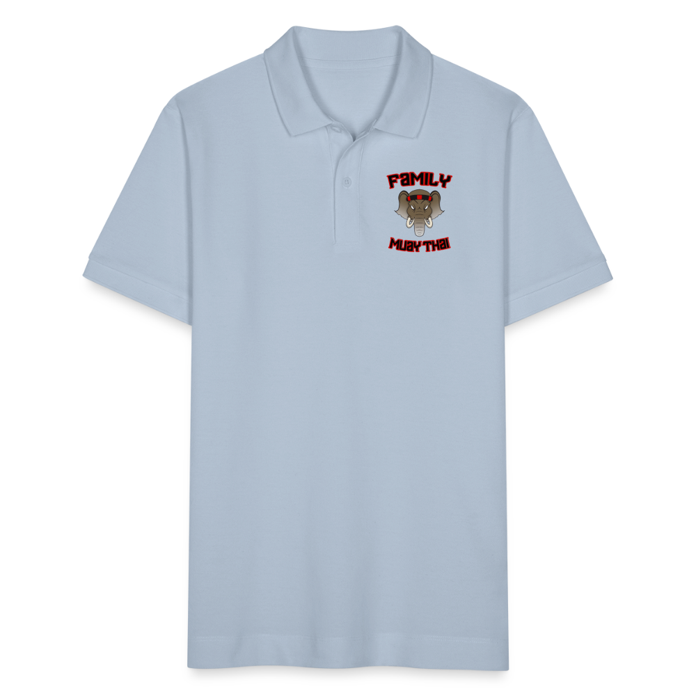 College Sweat Jacket - sky blue