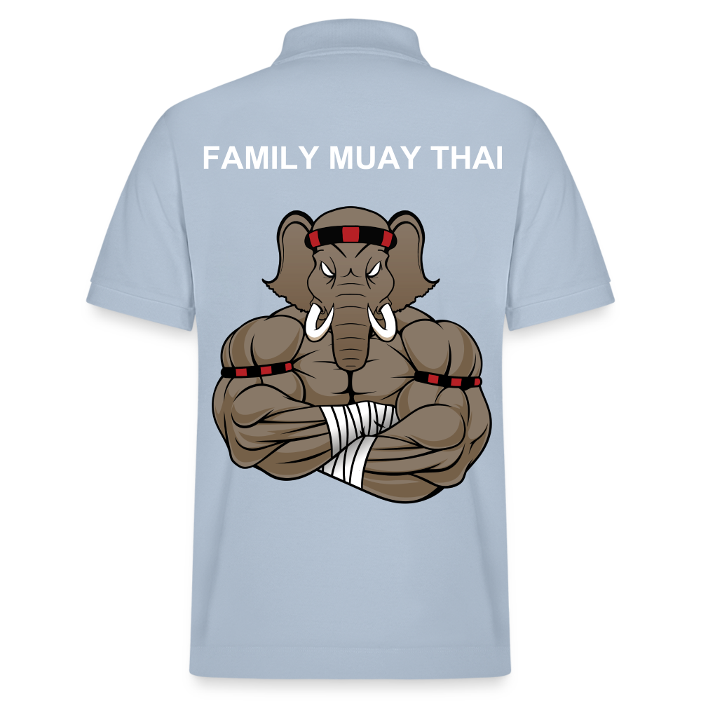 College Sweat Jacket - sky blue