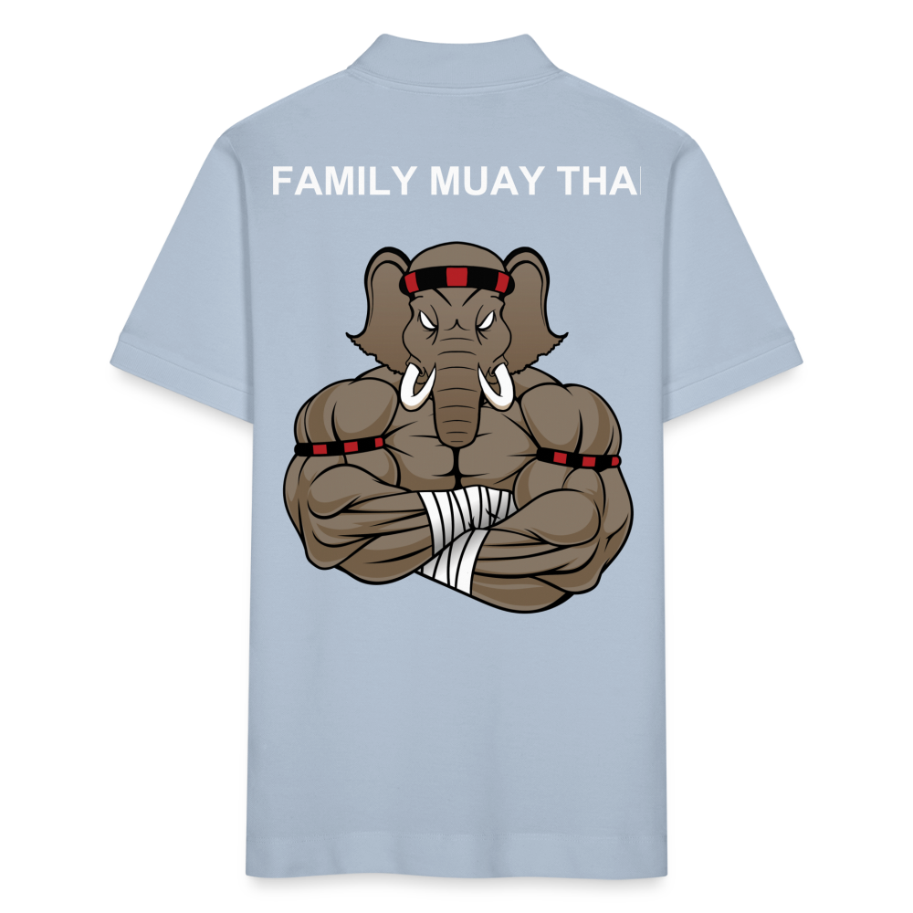 College Sweat Jacket - sky blue