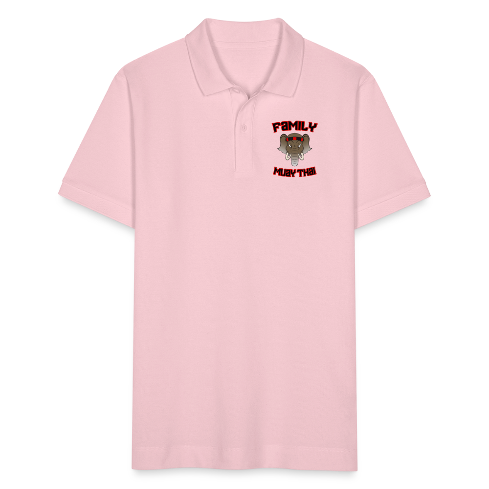 College Sweat Jacket - cotton pink