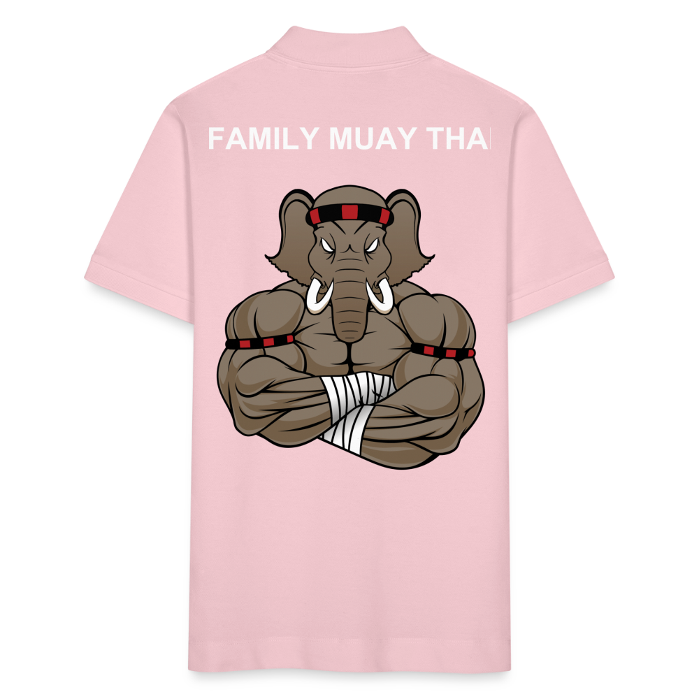 College Sweat Jacket - cotton pink