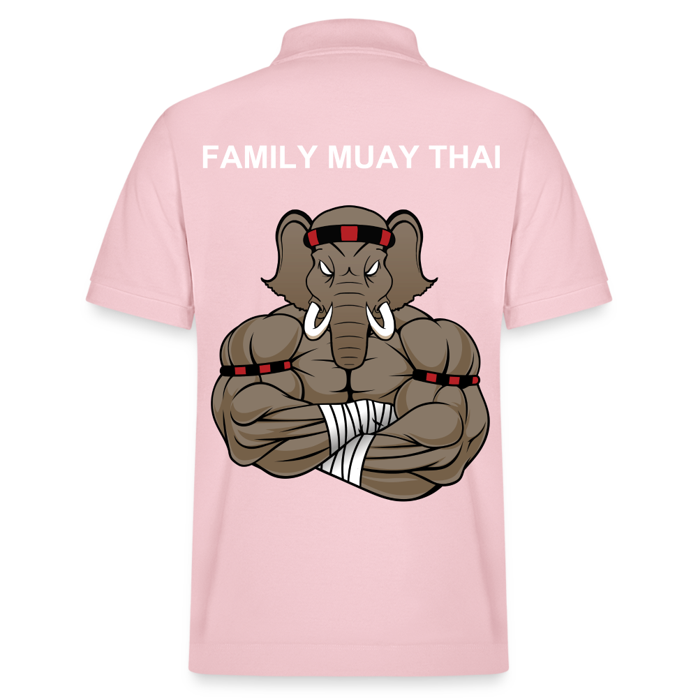 College Sweat Jacket - cotton pink