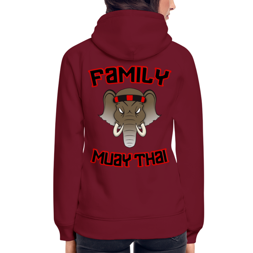 Sweat à capuche bio Stanley & Stella unisexe - bordeaux