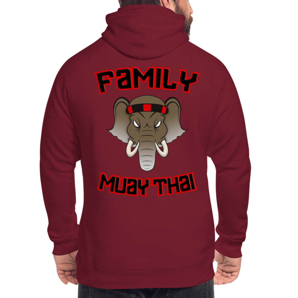 Sweat à capuche bio Stanley & Stella unisexe - bordeaux