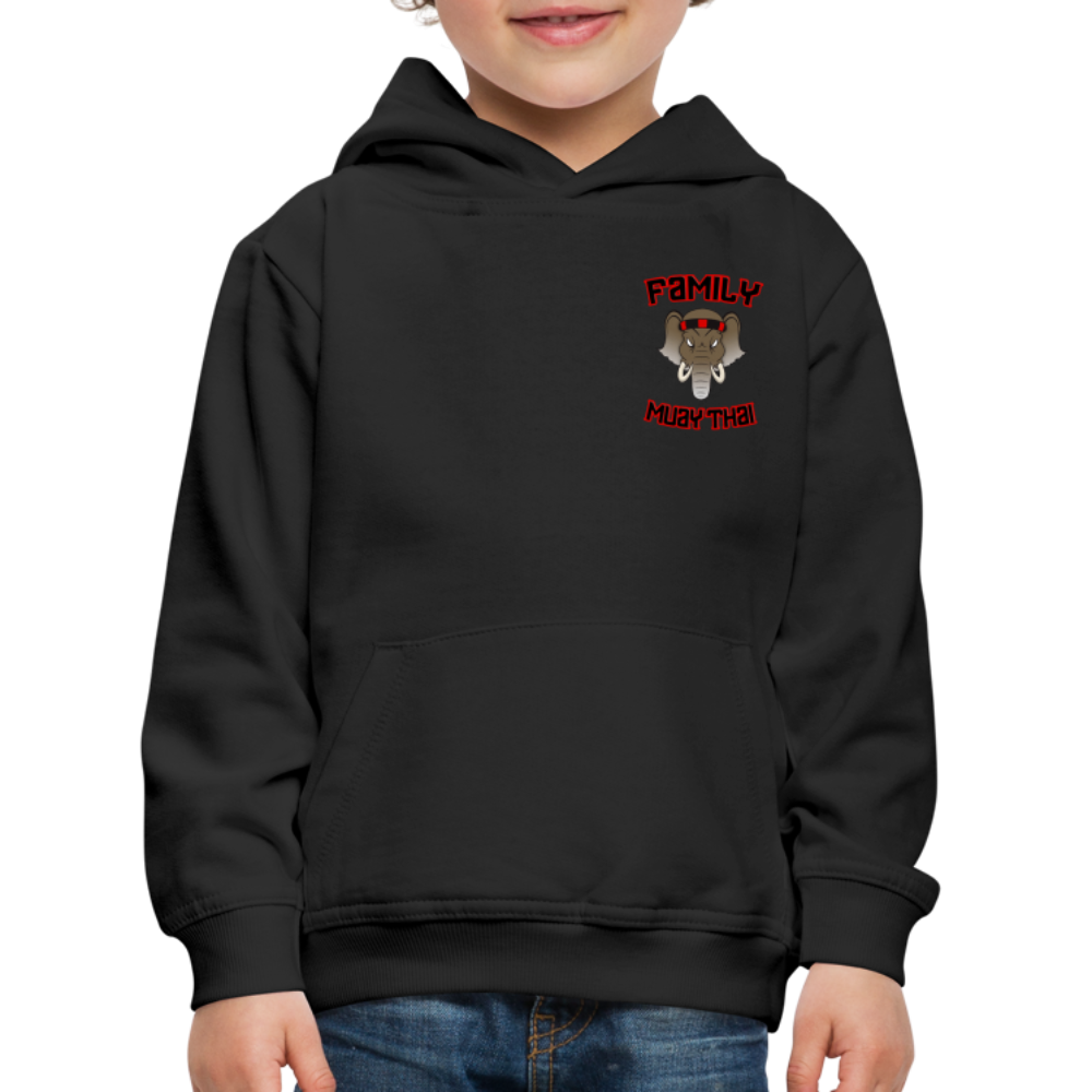 Pull à capuche Premium Enfant - noir