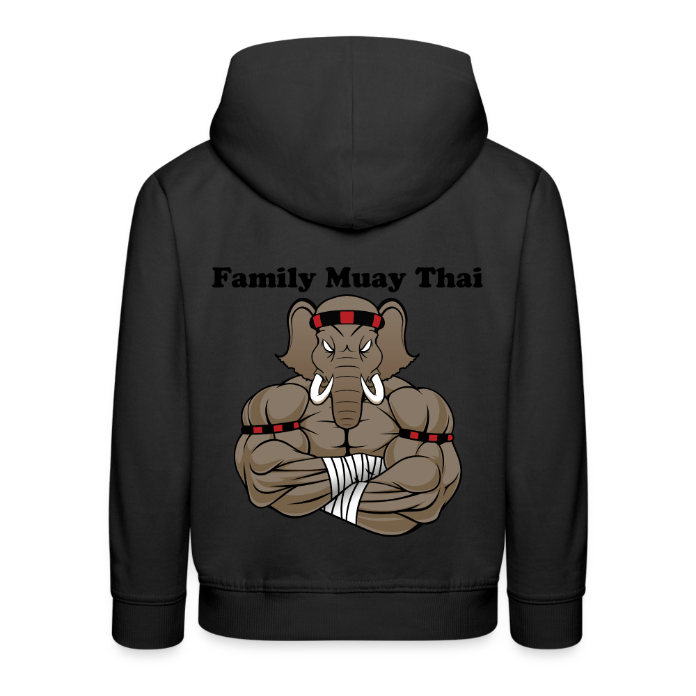 Pull à capuche Premium Enfant - noir