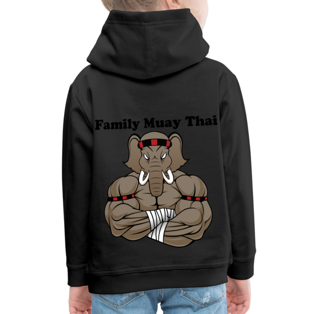 Pull à capuche Premium Enfant - noir