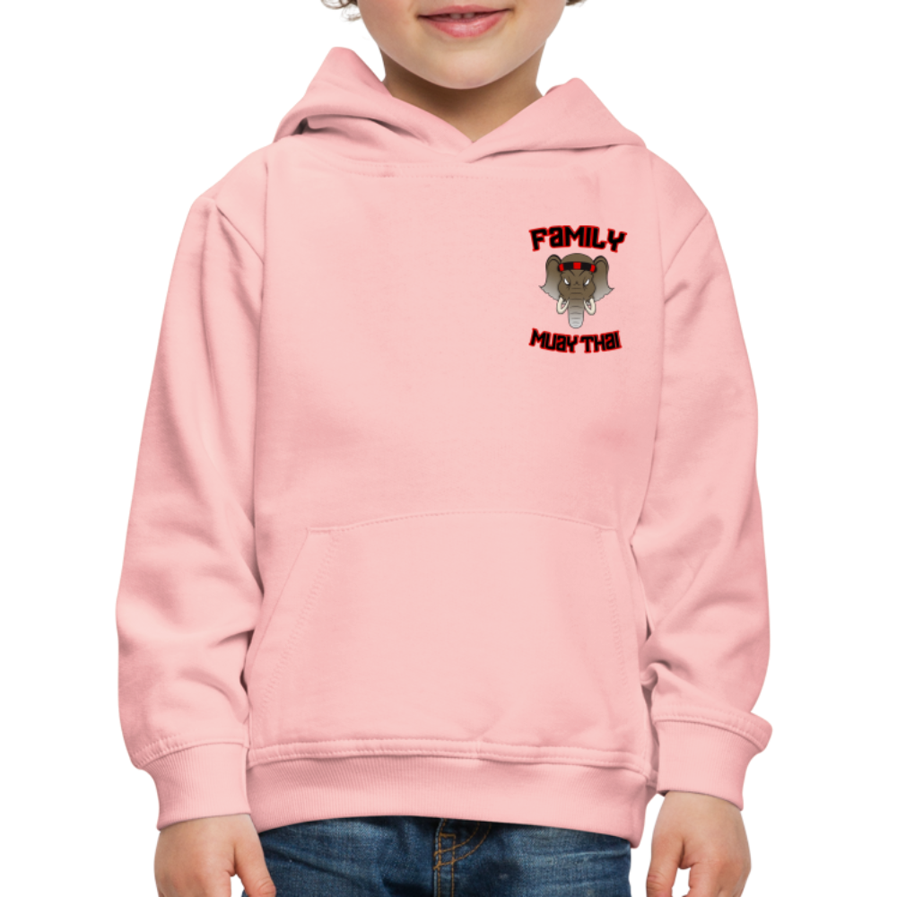 Pull à capuche Premium Enfant - rose cristal