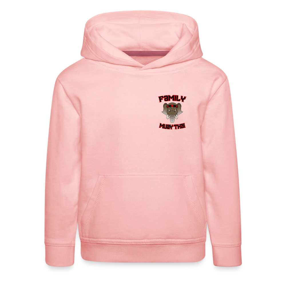 Pull à capuche Premium Enfant - rose cristal