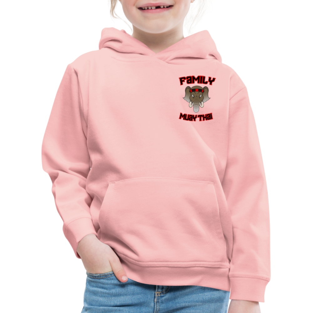 Pull à capuche Premium Enfant - rose cristal