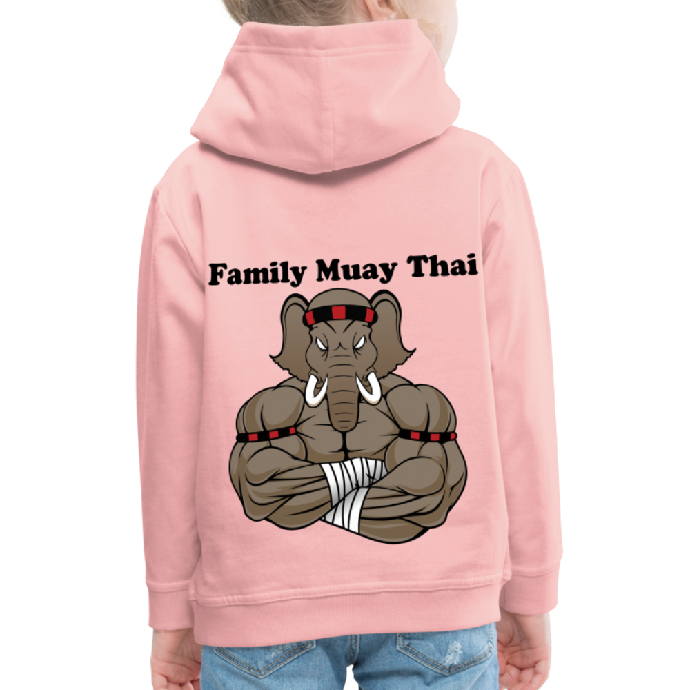 Pull à capuche Premium Enfant - rose cristal