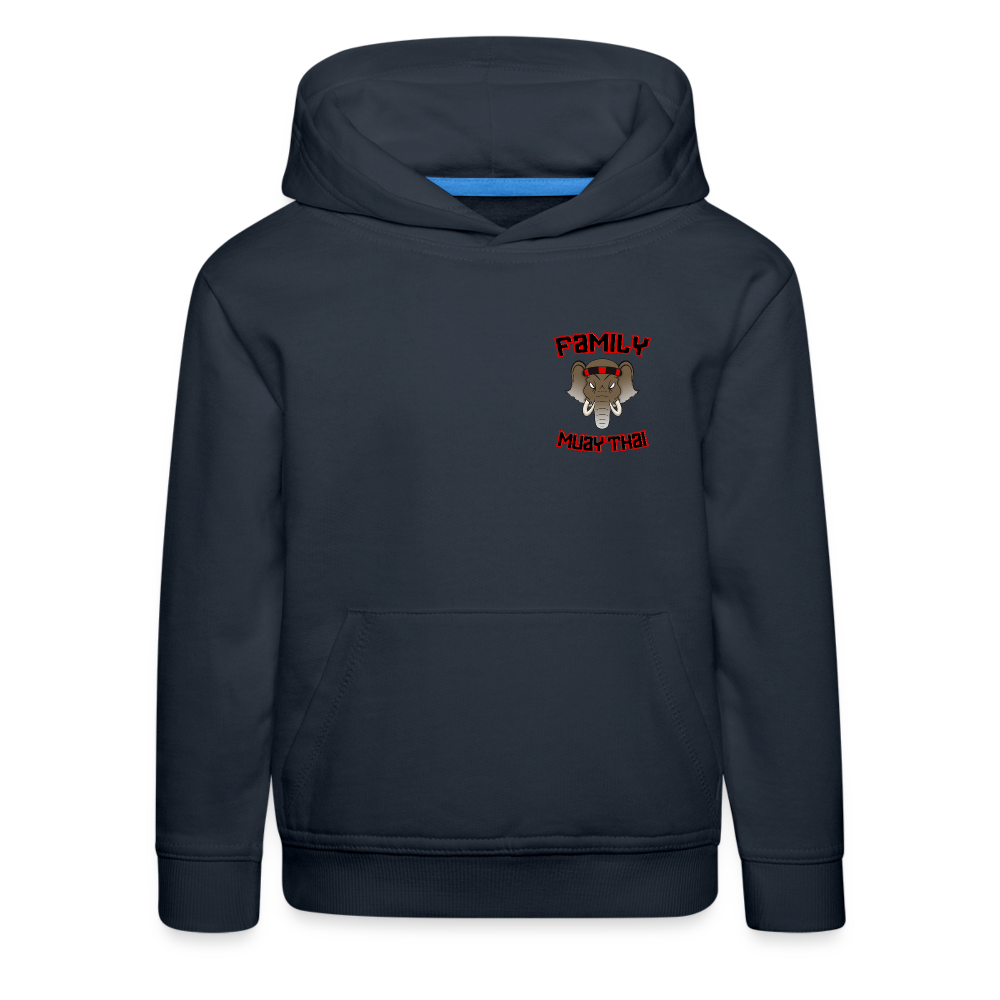 Pull à capuche Premium Enfant - marine