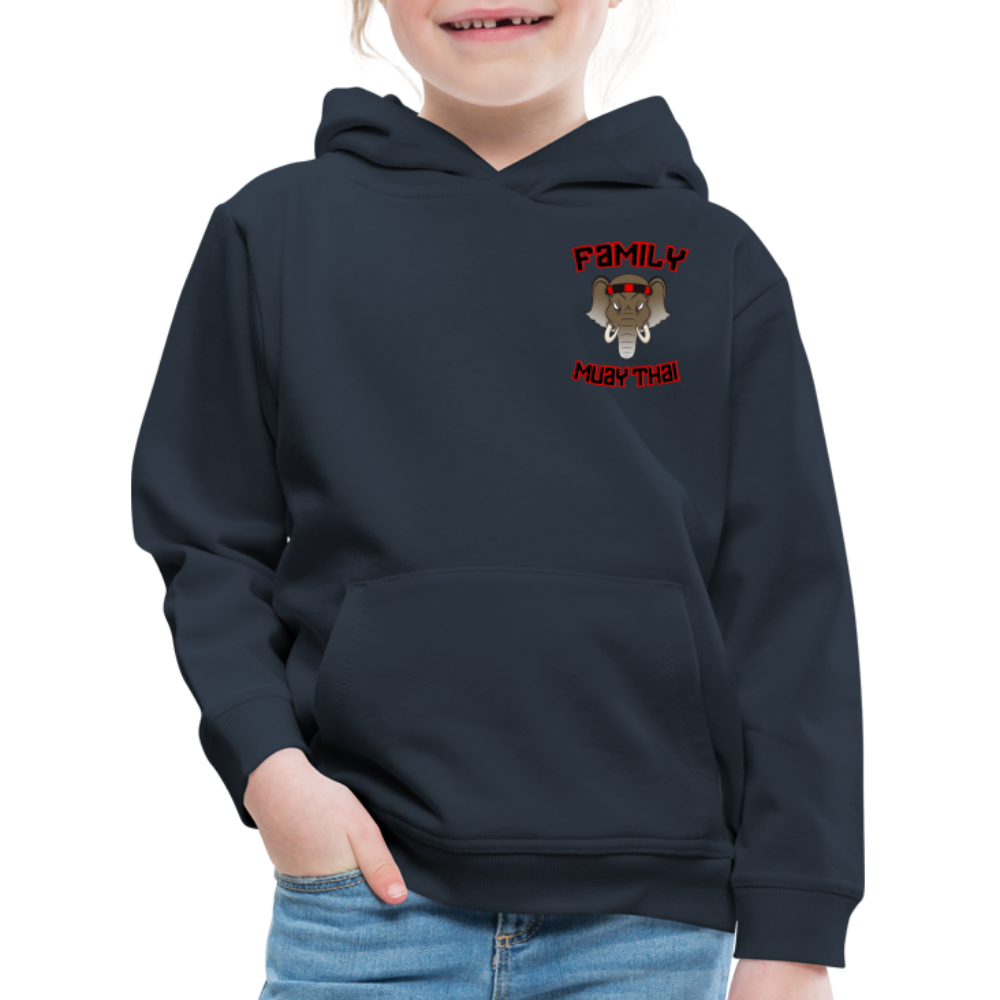 Pull à capuche Premium Enfant - marine