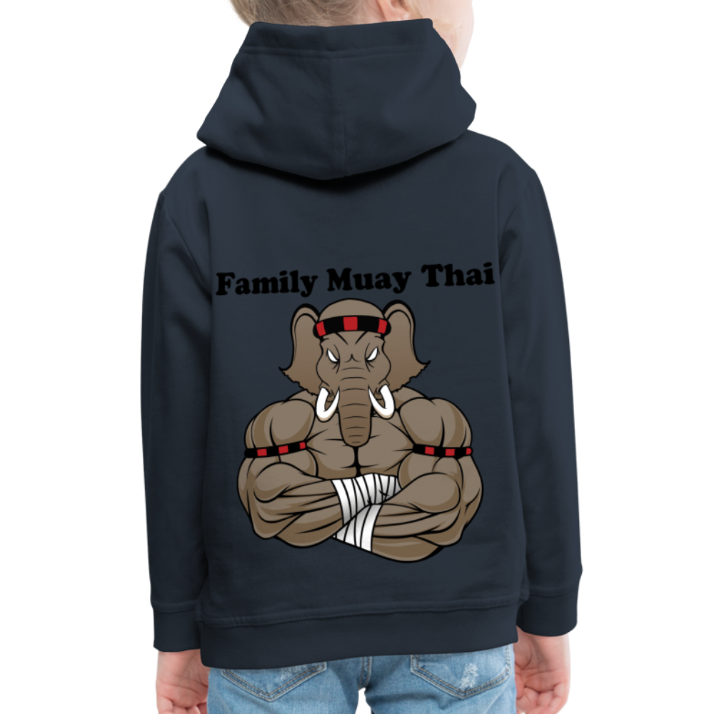Pull à capuche Premium Enfant - marine