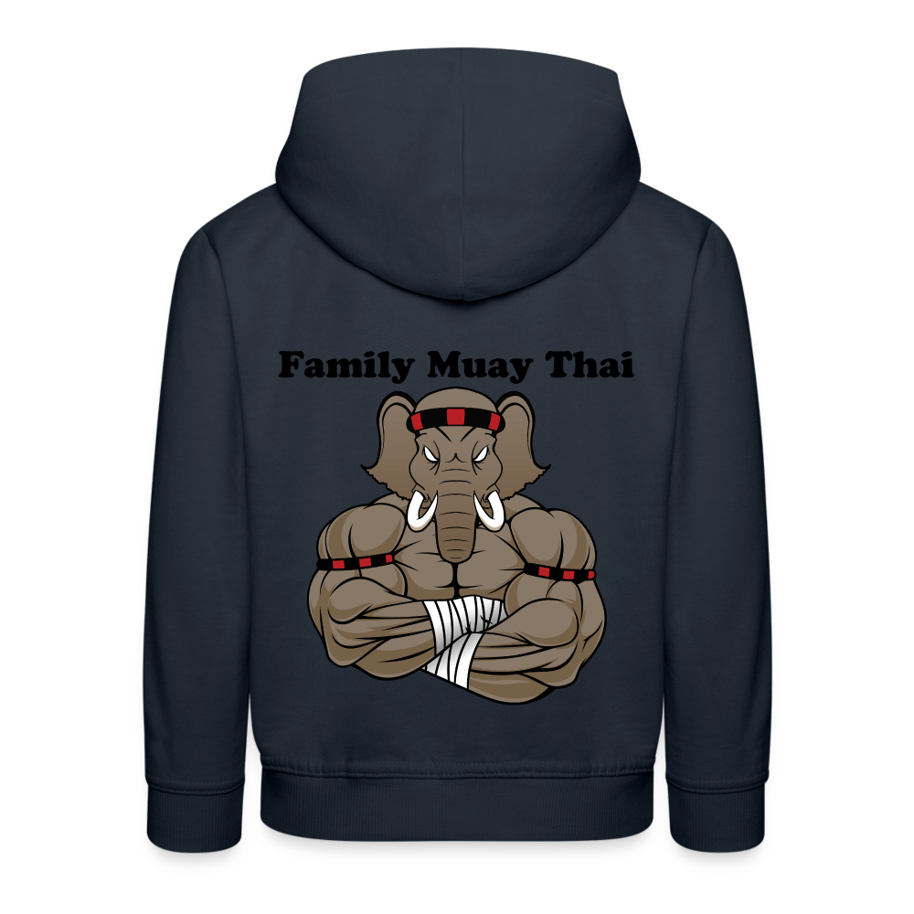 Pull à capuche Premium Enfant - marine