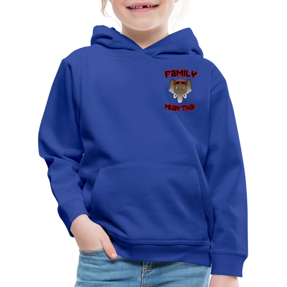 Pull à capuche Premium Enfant - bleu royal