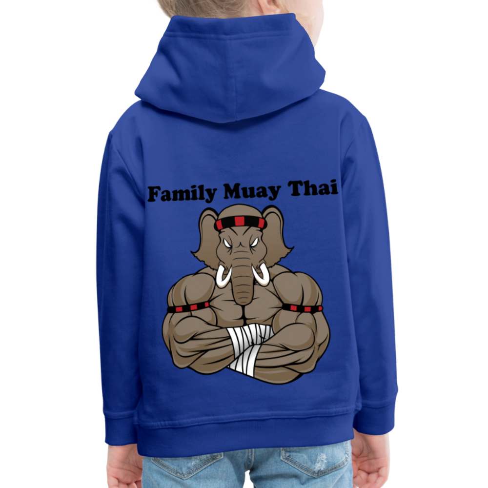 Pull à capuche Premium Enfant - bleu royal