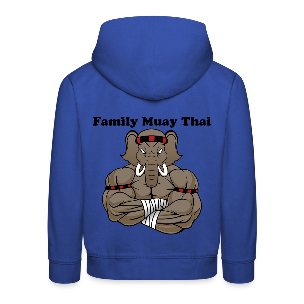 Pull à capuche Premium Enfant - bleu royal