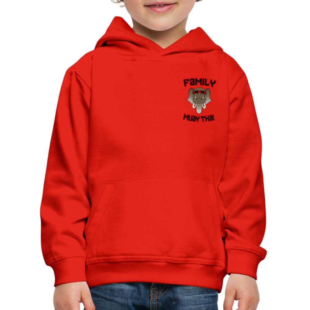 Pull à capuche Premium Enfant - rouge