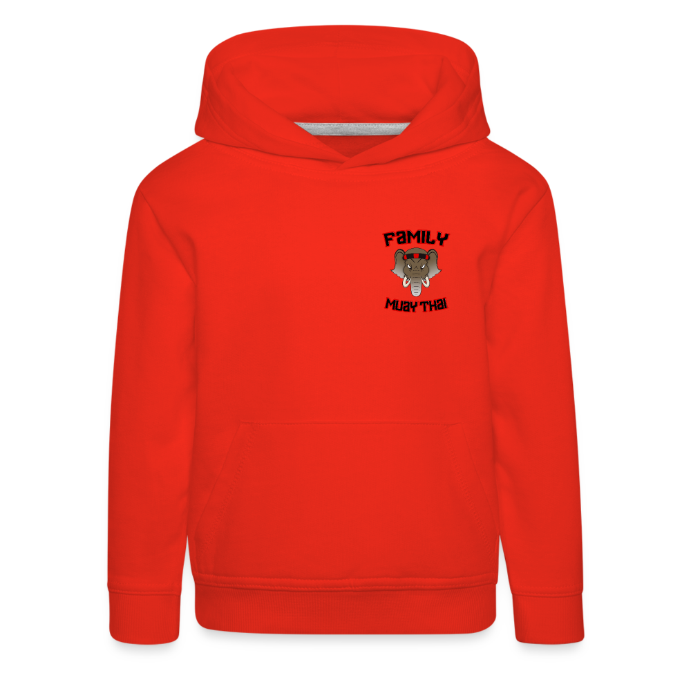 Pull à capuche Premium Enfant - rouge