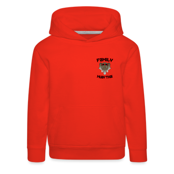 Pull à capuche Premium Enfant - rouge