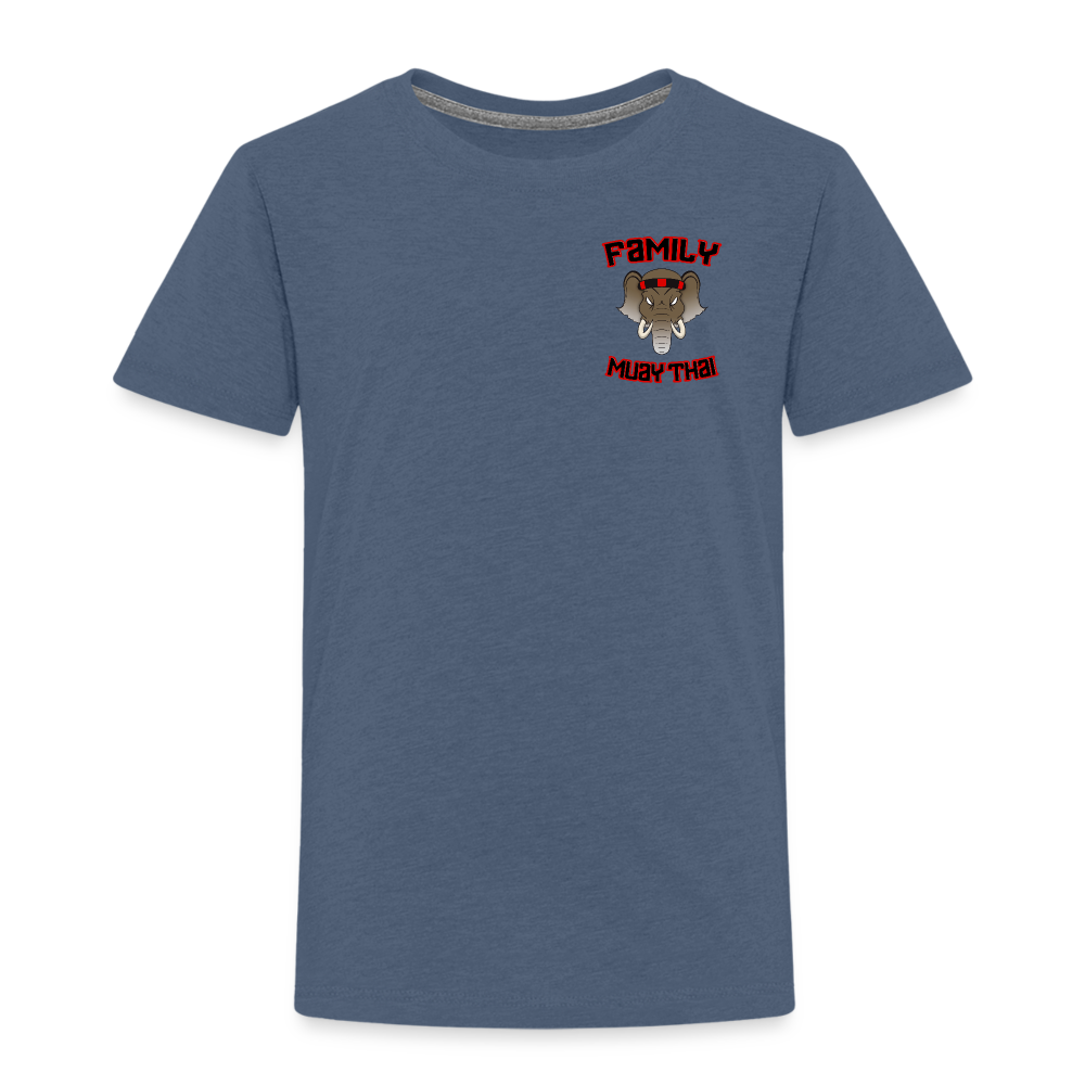 T-shirt Premium Enfant - bleu chiné