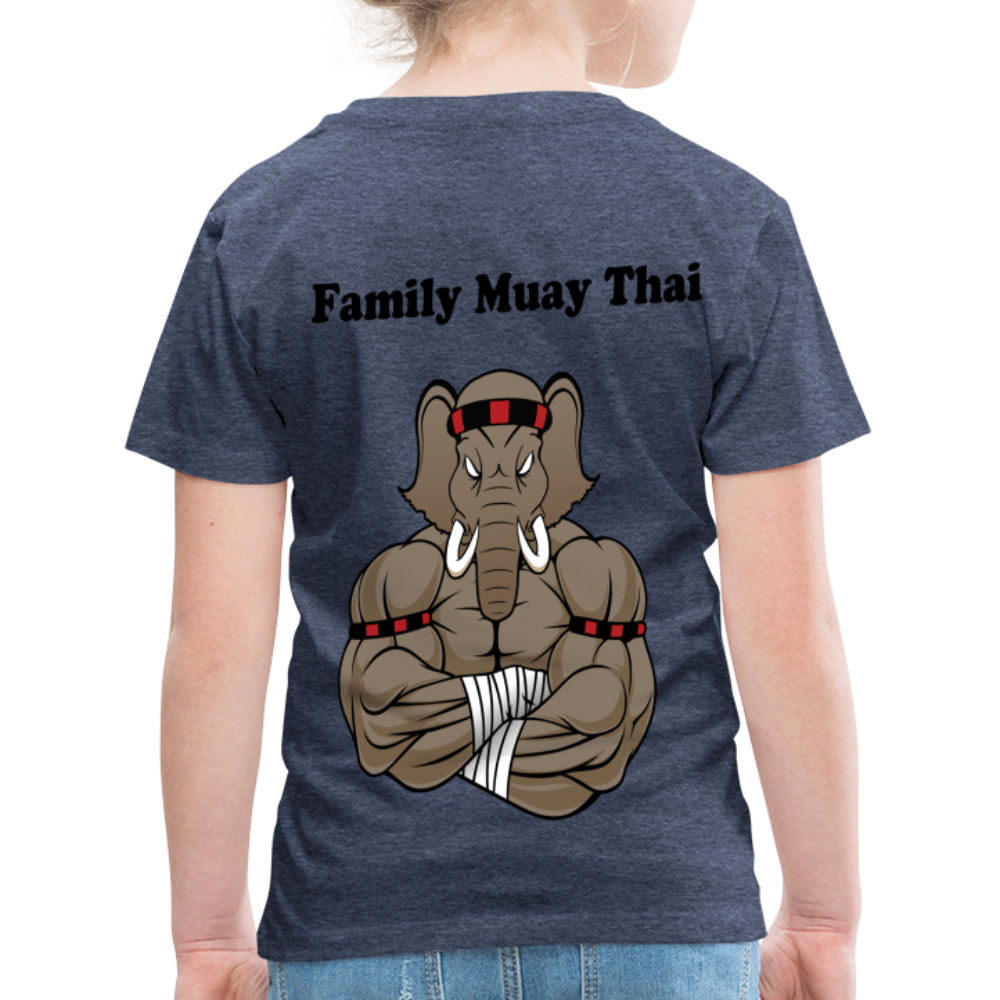 T-shirt Premium Enfant - bleu chiné