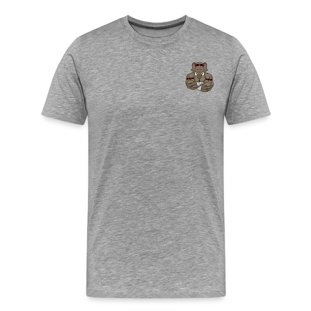 T-shirt Premium Homme - gris chiné