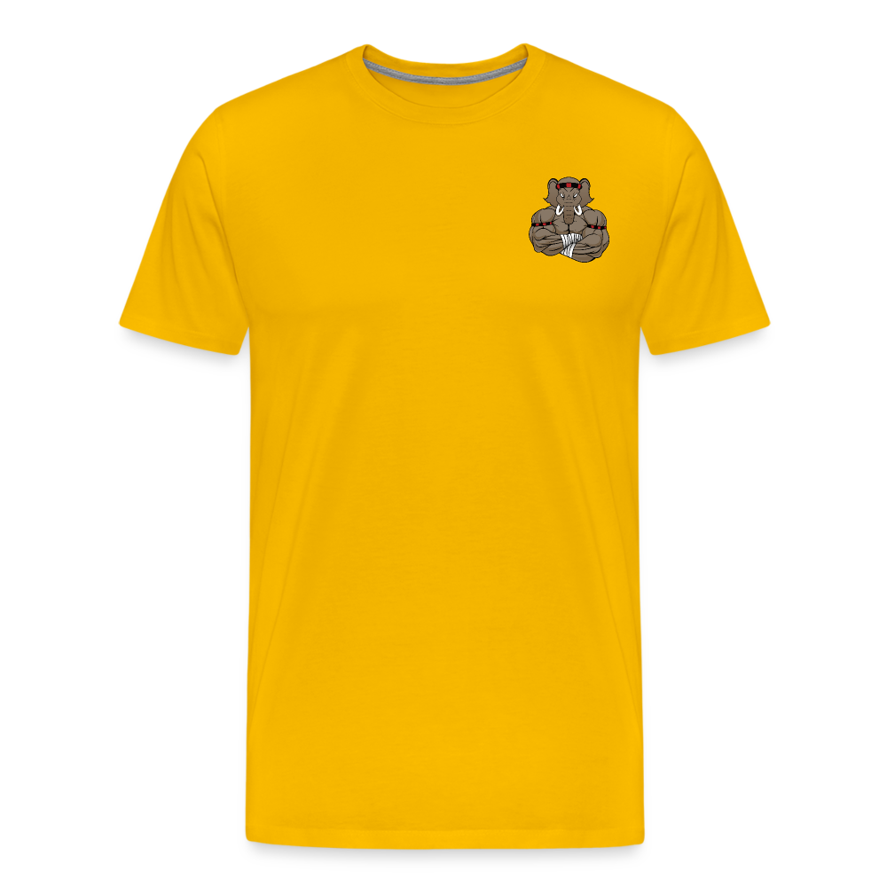 T-shirt Premium Homme - jaune soleil