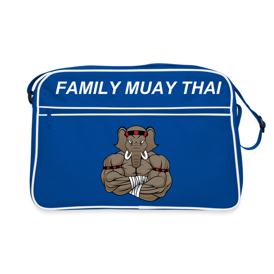 Sac Retro - bleu/blanc