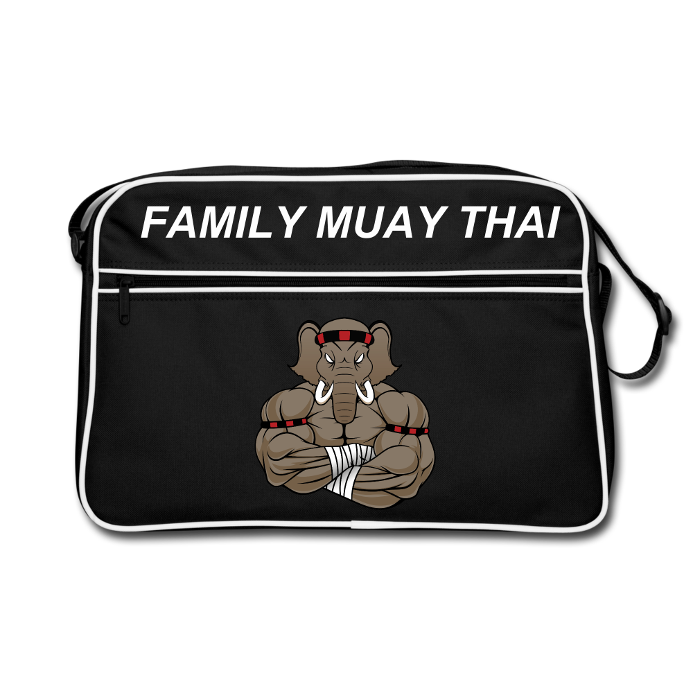 Sac Retro - noir/blanc