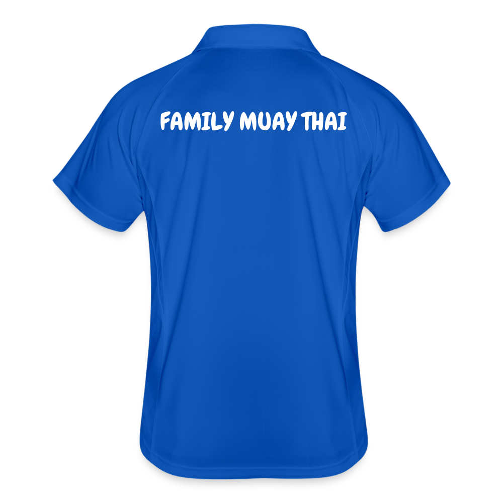 Polo respirant Homme - bleu roi/marine