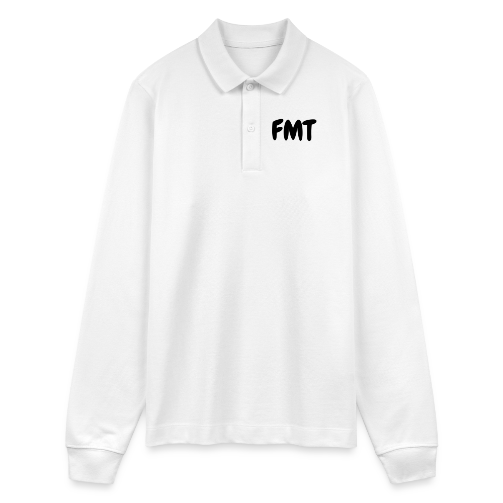 Polo à manches longues PREPSTER bio Stanley/Stella Unisexe - blanc