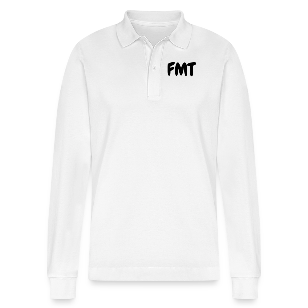 Polo à manches longues PREPSTER bio Stanley/Stella Unisexe - blanc