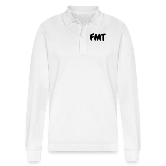 Polo à manches longues PREPSTER bio Stanley/Stella Unisexe - blanc