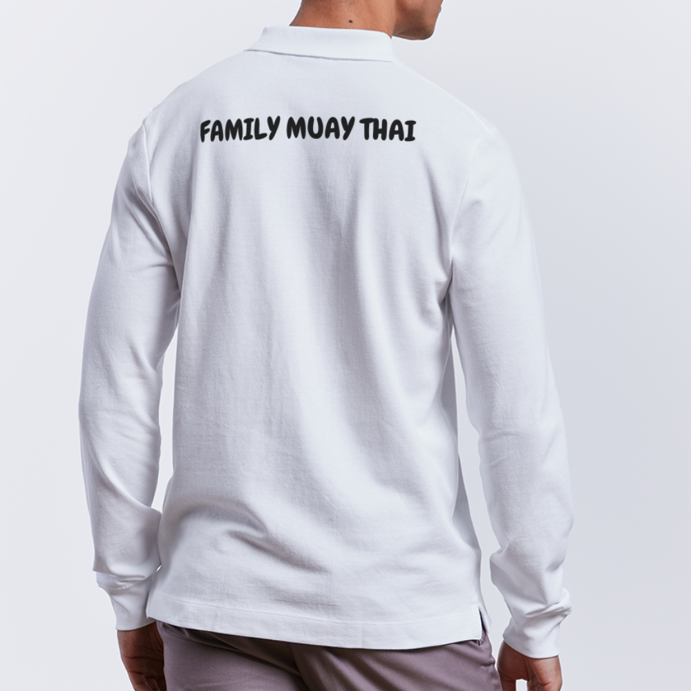 Polo à manches longues PREPSTER bio Stanley/Stella Unisexe - blanc