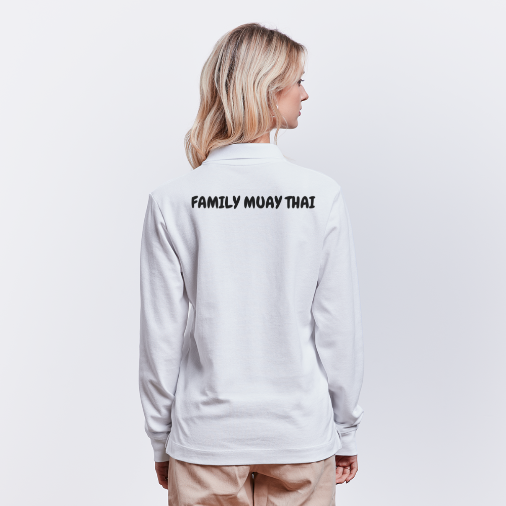 Polo à manches longues PREPSTER bio Stanley/Stella Unisexe - blanc