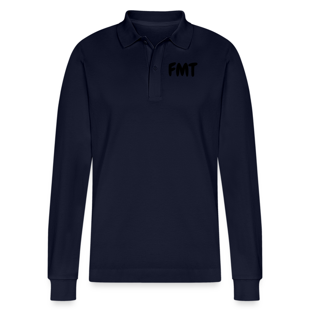 Polo à manches longues PREPSTER bio Stanley/Stella Unisexe - bleu marine