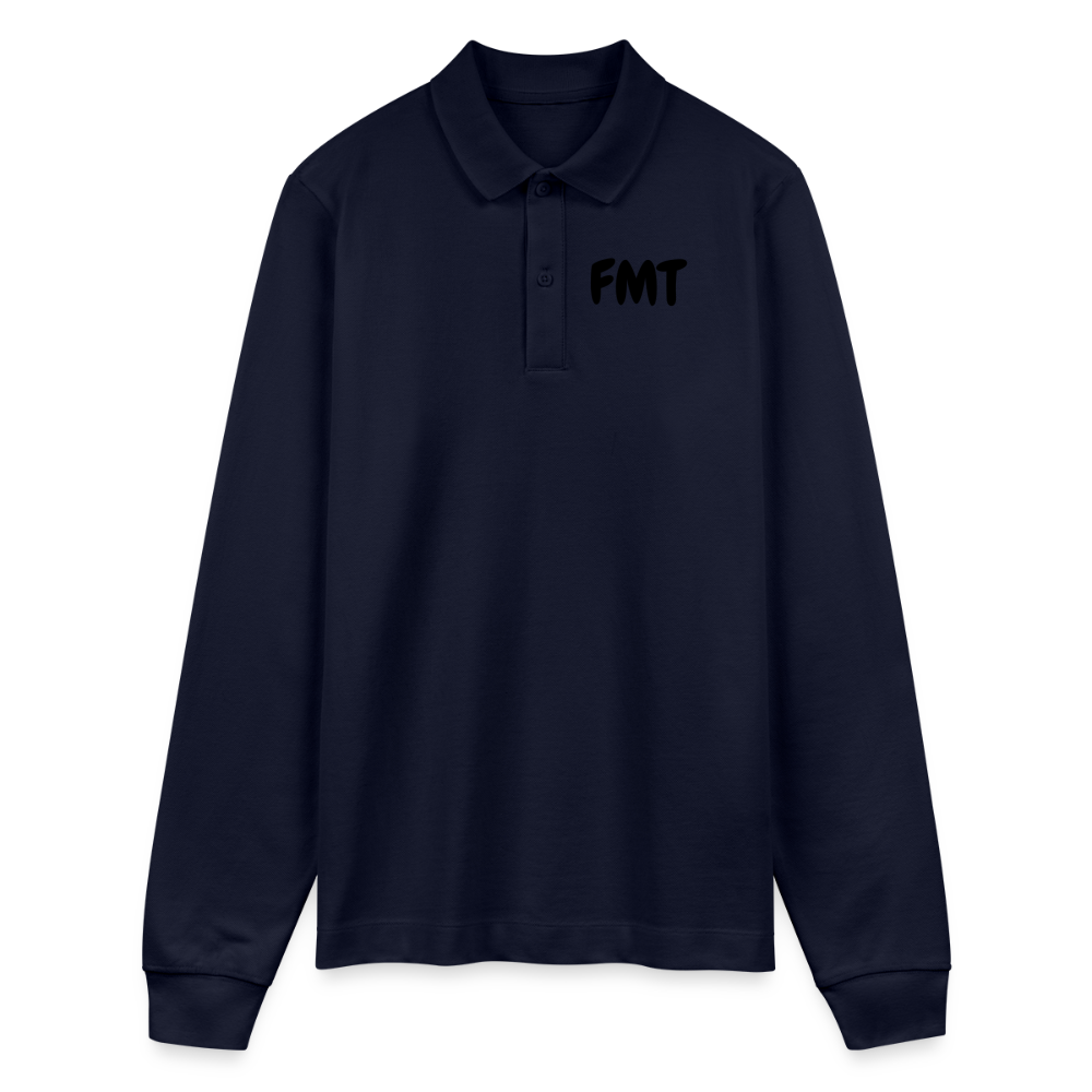 Polo à manches longues PREPSTER bio Stanley/Stella Unisexe - bleu marine