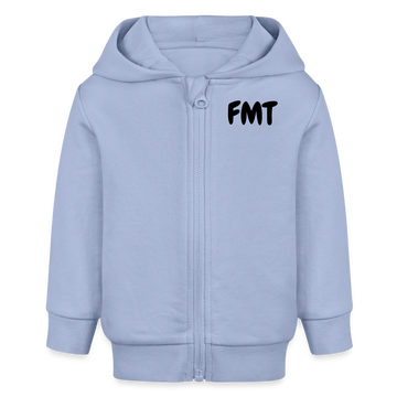 Veste à capuche bio CONNECTOR Stanley/Stella Bébé - ciel