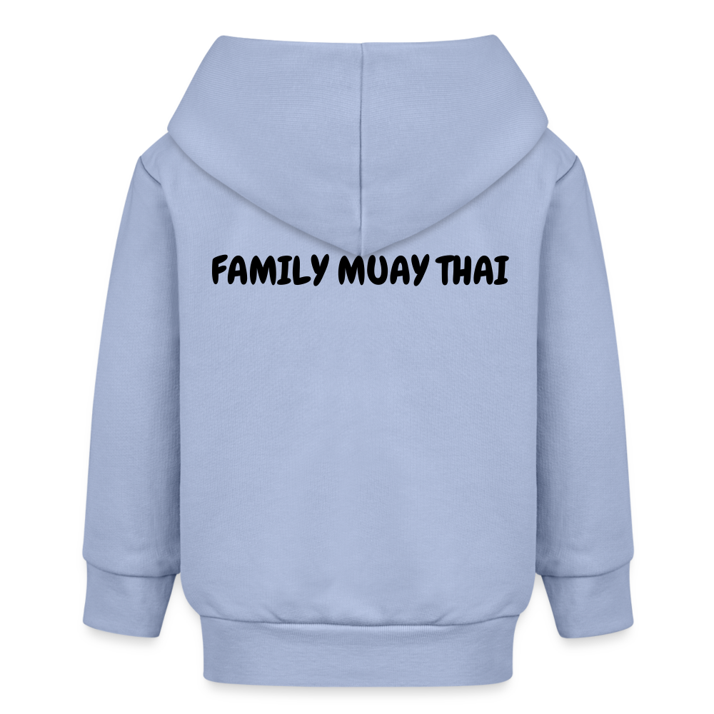 Veste à capuche bio CONNECTOR Stanley/Stella Bébé - ciel