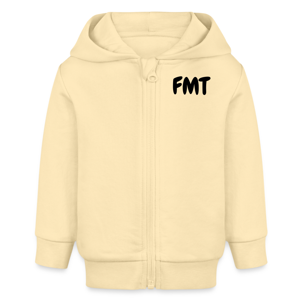 Veste à capuche bio CONNECTOR Stanley/Stella Bébé - crème